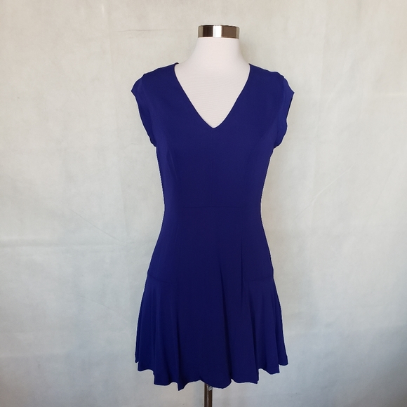 Rebecca Taylor Dresses & Skirts - Rebecca Taylor Blue V neck Dress